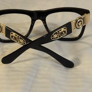 Black and Gold Designer Glasses